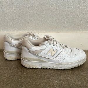 New Balance 550 in White/Birch